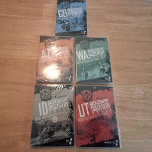 5 Touratech Backcountry Discovery Route Dvds: 4 New and Unopened!